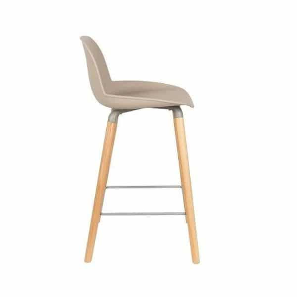 Counter Stool Albert- Taupe - Image 3