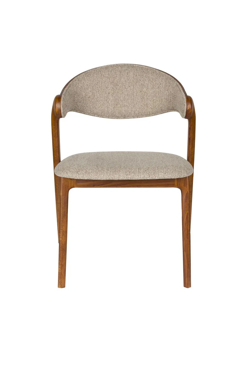 Babington Chair Walnut - Image 3