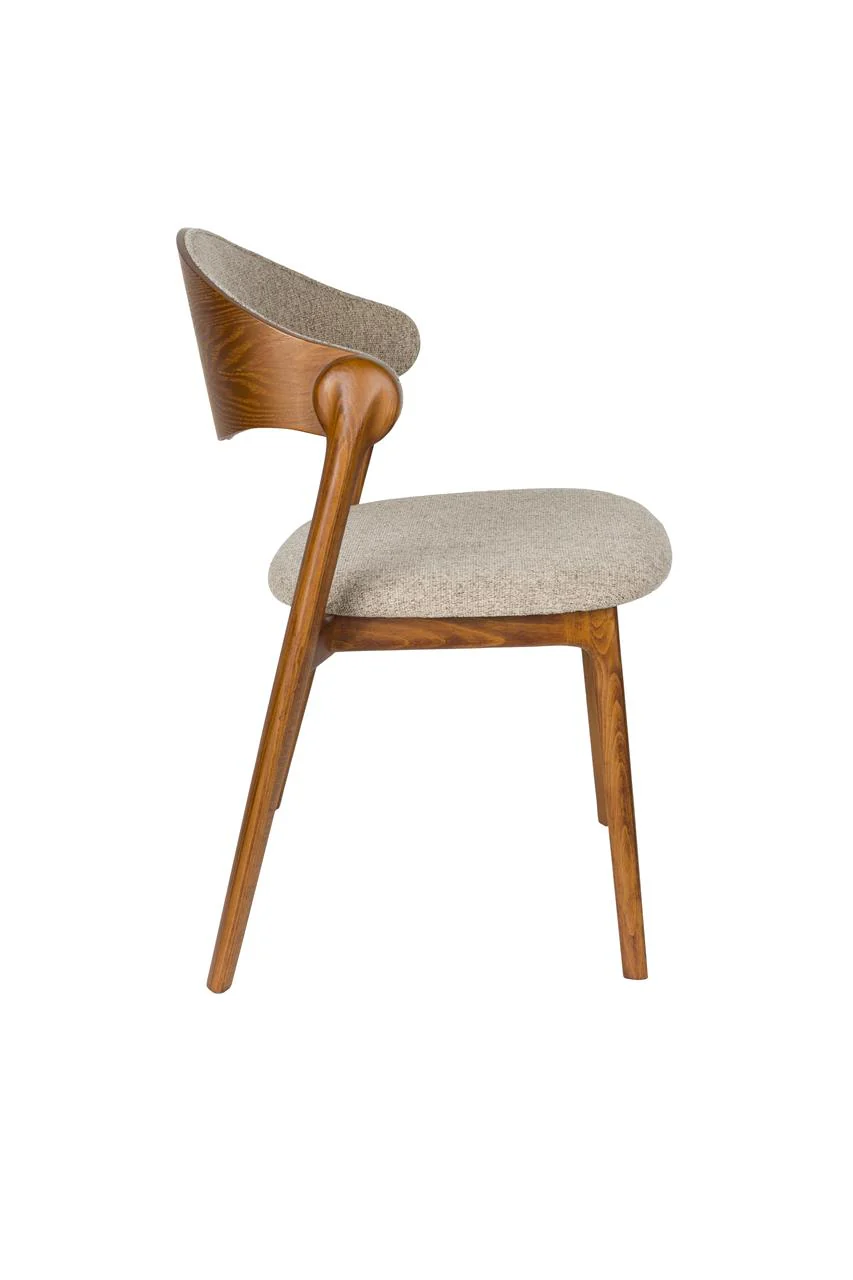 Babington Chair Walnut - Image 4