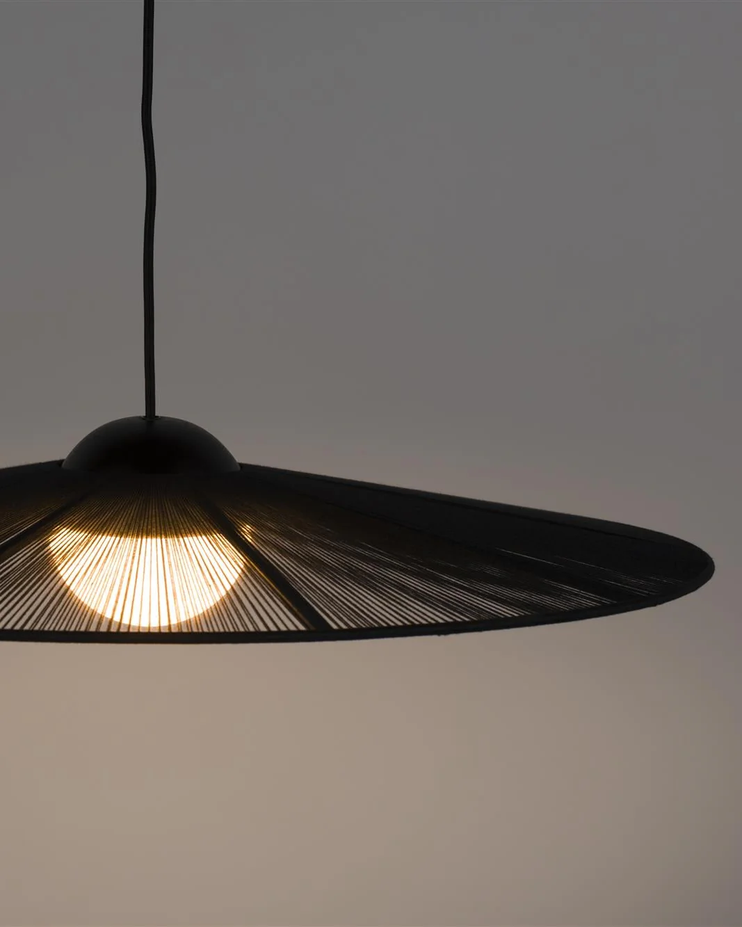 Pendant Light Belle- Small Black - Image 3
