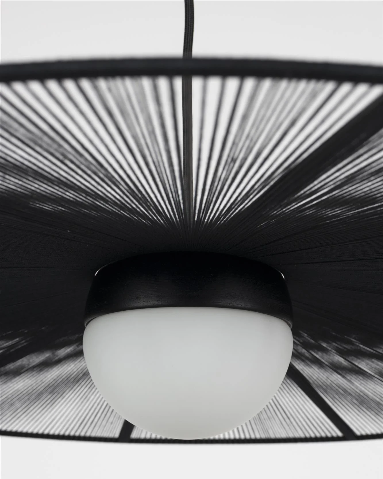 Pendant Light Belle- Small Black - Image 4
