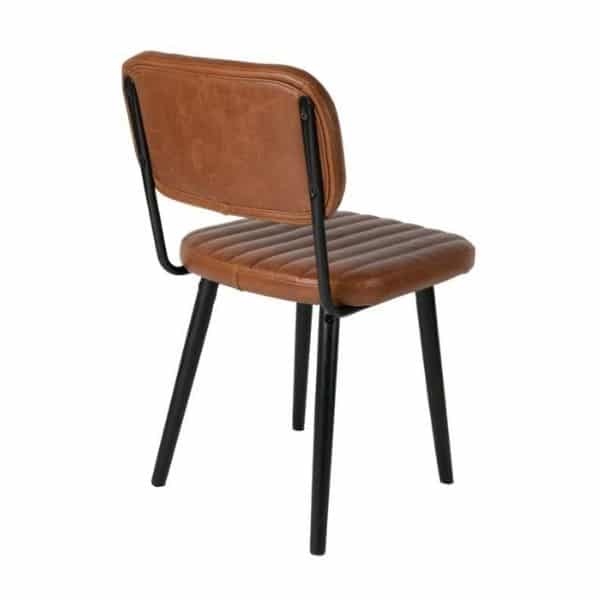 Jake Worn Brown Chair - Image 4