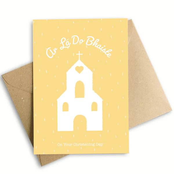 Christening Day Greeting Card