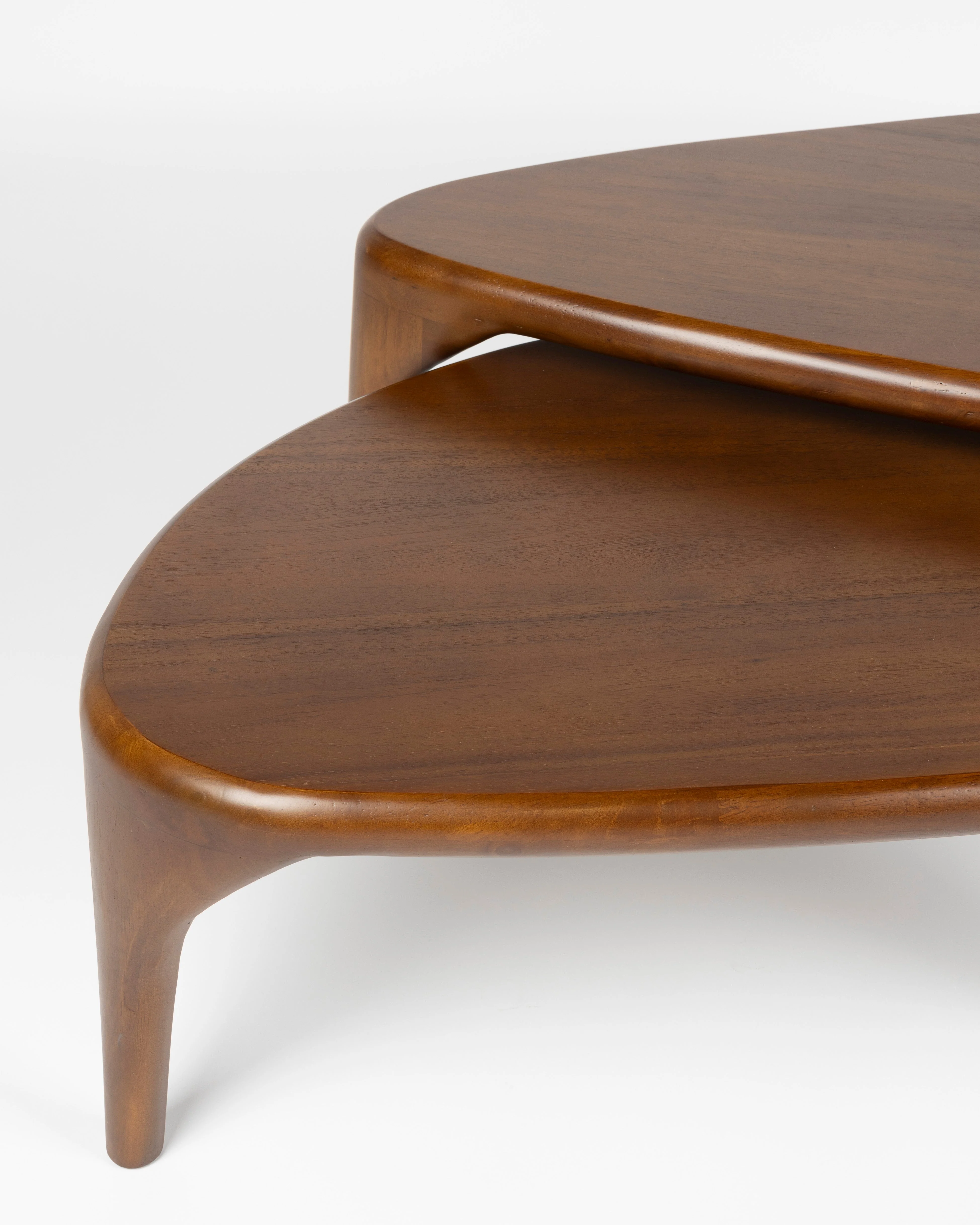 Coffee Tables Isla Set of 2- Walnut - Image 3