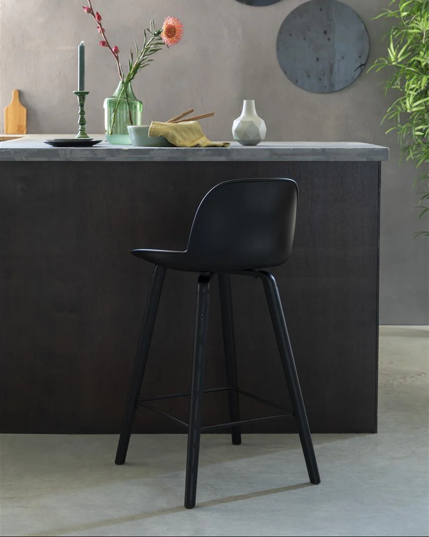 Counter Stool Albert- Black - Image 2
