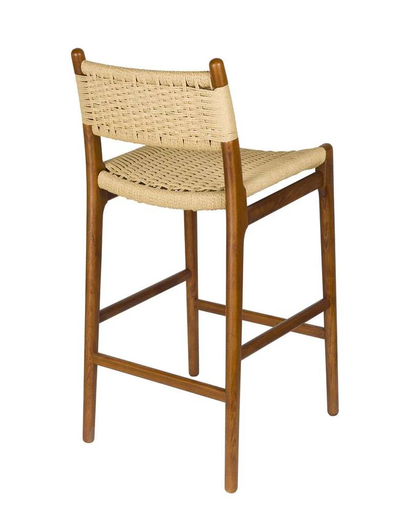 Counter Stool Cecile- Walnut - Image 4