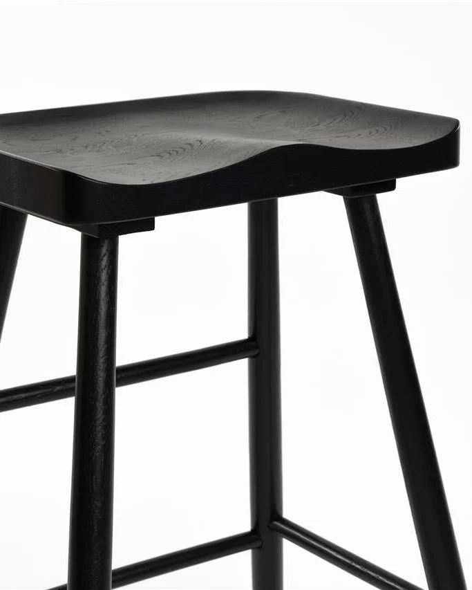 Counter Stool Vander- Black - Image 2