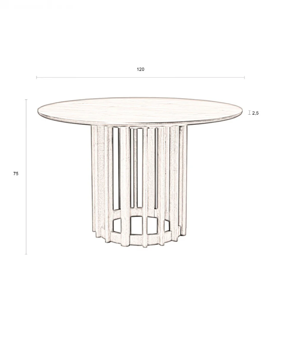 Dining Table Barlet - Image 5