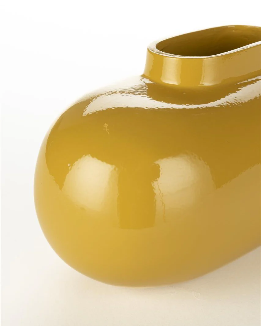 Droplet Vase Medium Yellow - Image 4
