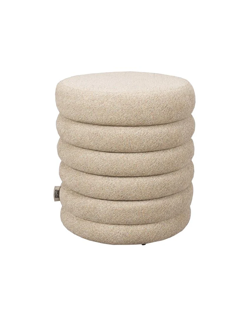 Stool Fern- Beige