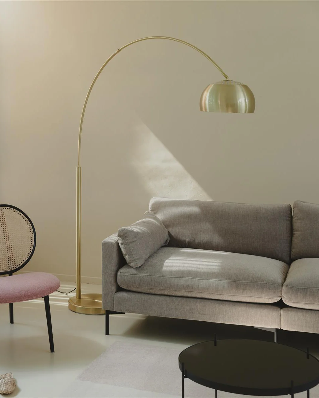 Floor Lamp Bow- Brass - Image 2