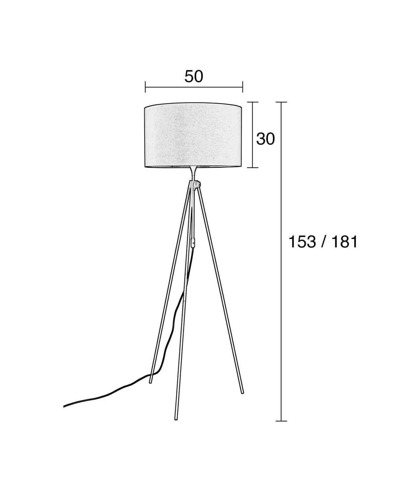 Floor Lamp Lesley- Green - Image 5