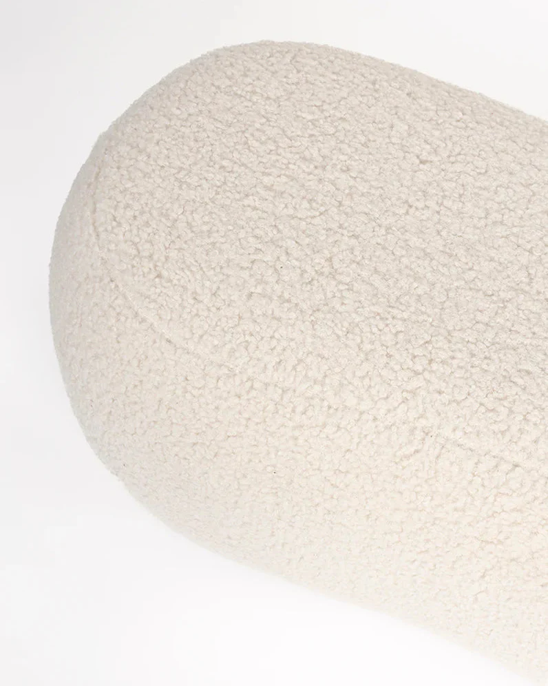 Foxford Cloud Bouclé Hocker Cream - Image 4