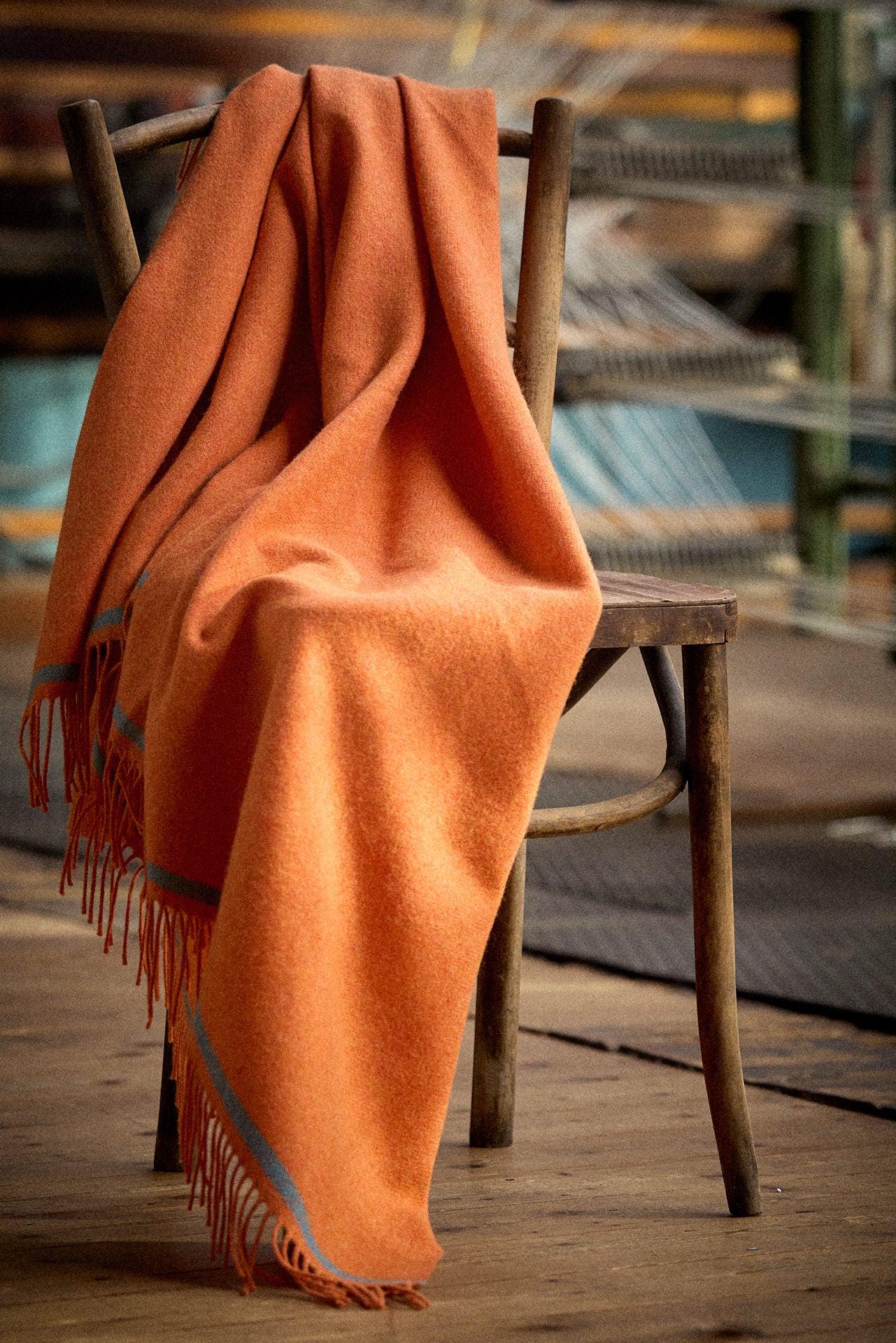 Foxford Dara Lambswool Throw - Image 4