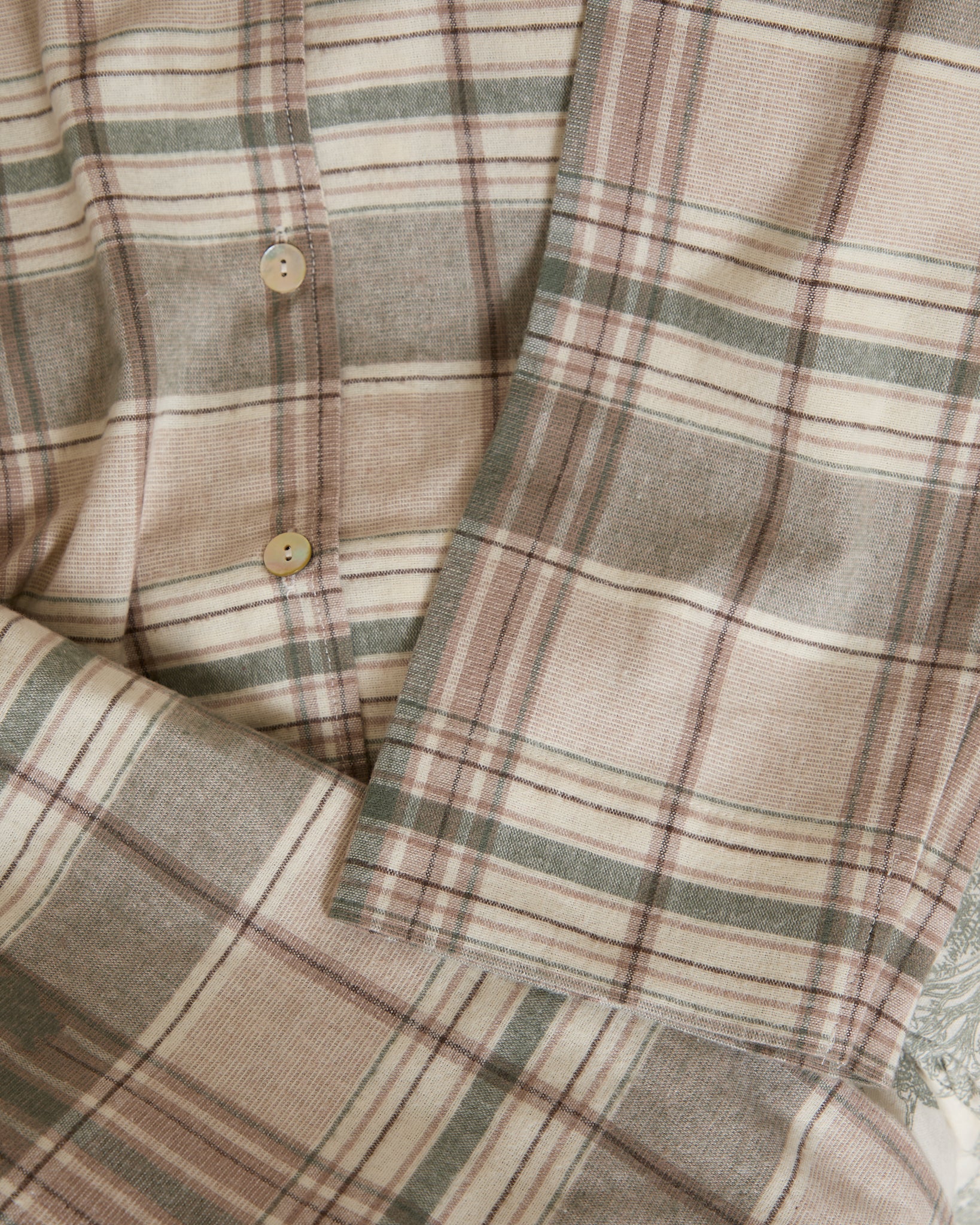 Foxford Eve Tartan Flannel Pyjama Set - Image 4