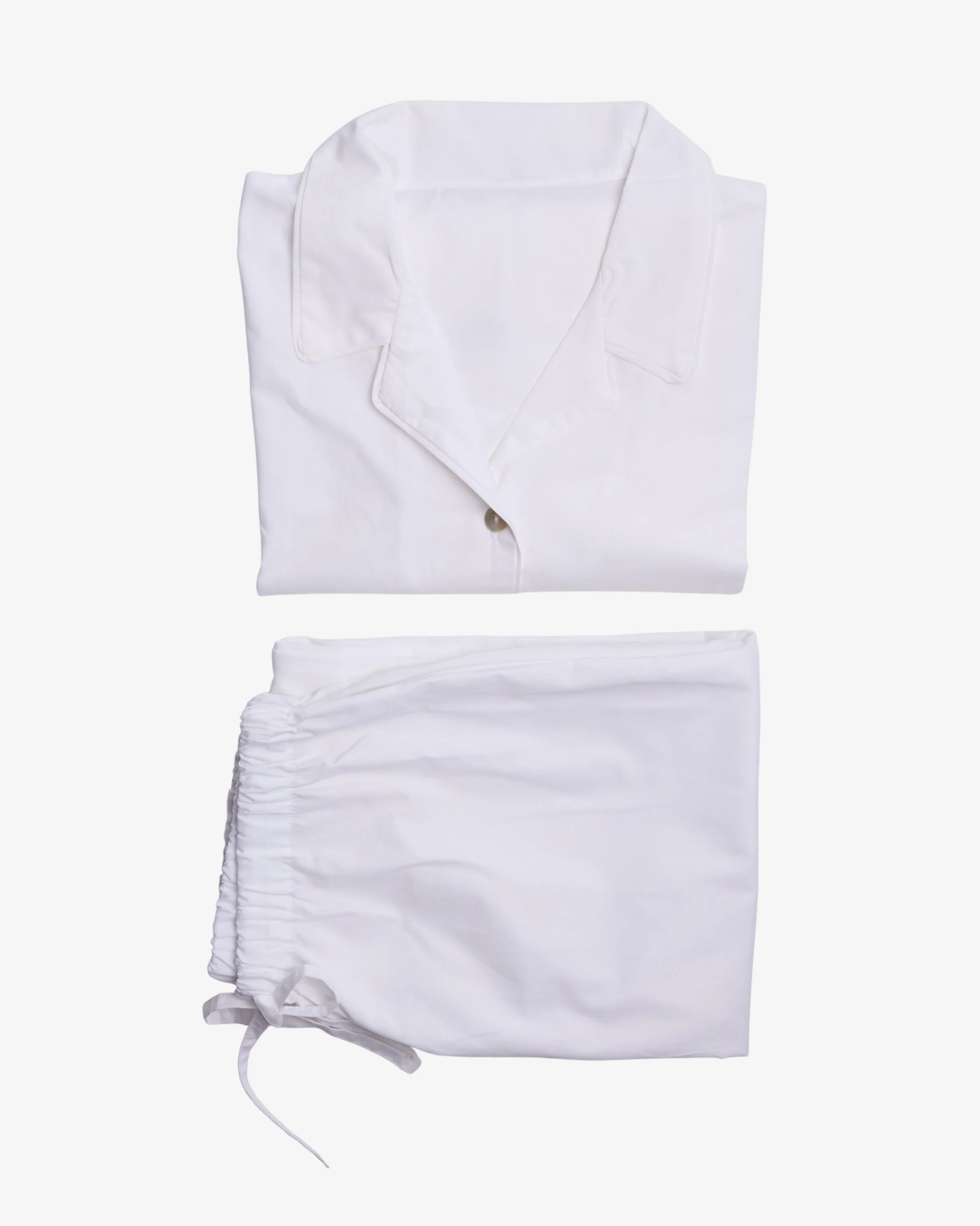Foxford Evelyn White Cotton Pyjamas - Image 2