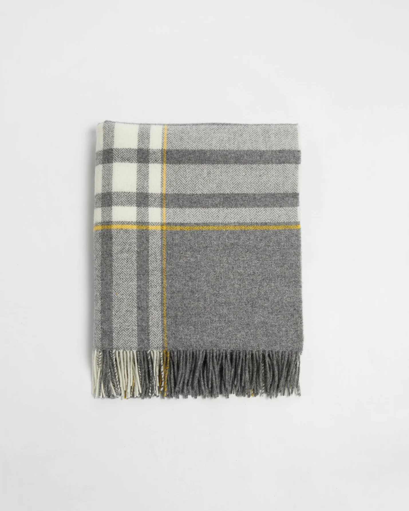 Foxford Liath Lambswool Throw - Image 3