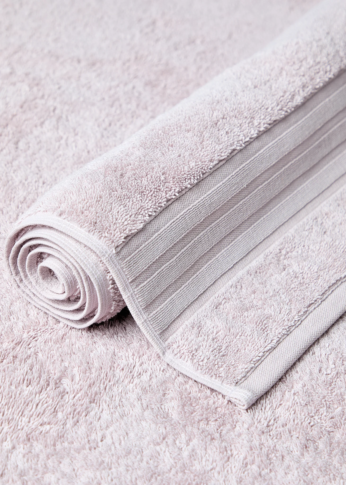 Foxford Luxury Cotton Bath Towel- Blush - Image 2