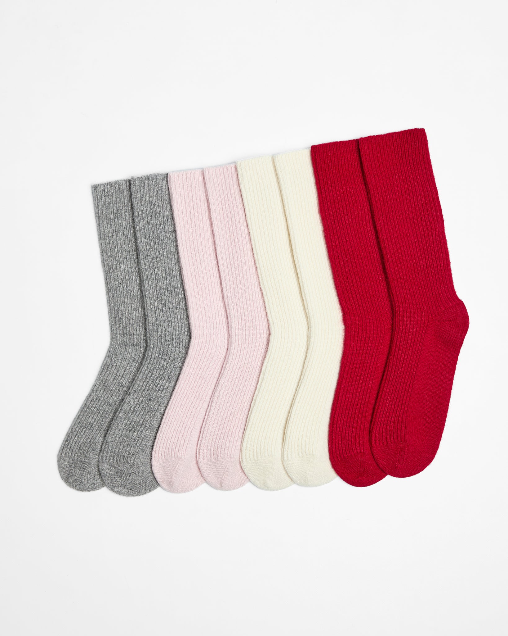 Foxford Pink Bed Socks - Image 3