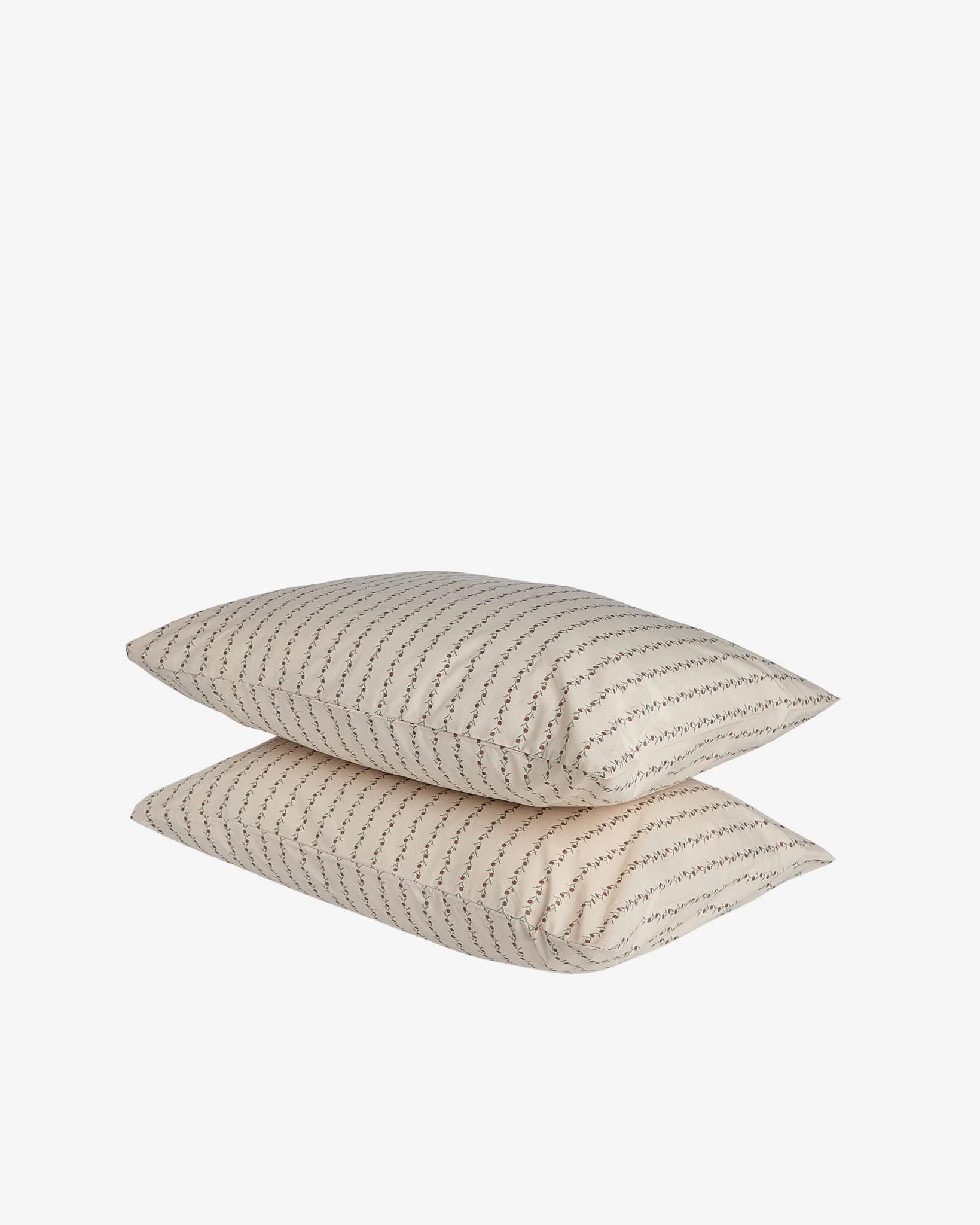 Foxford Rose Stripe Pillowcase Set - Image 2