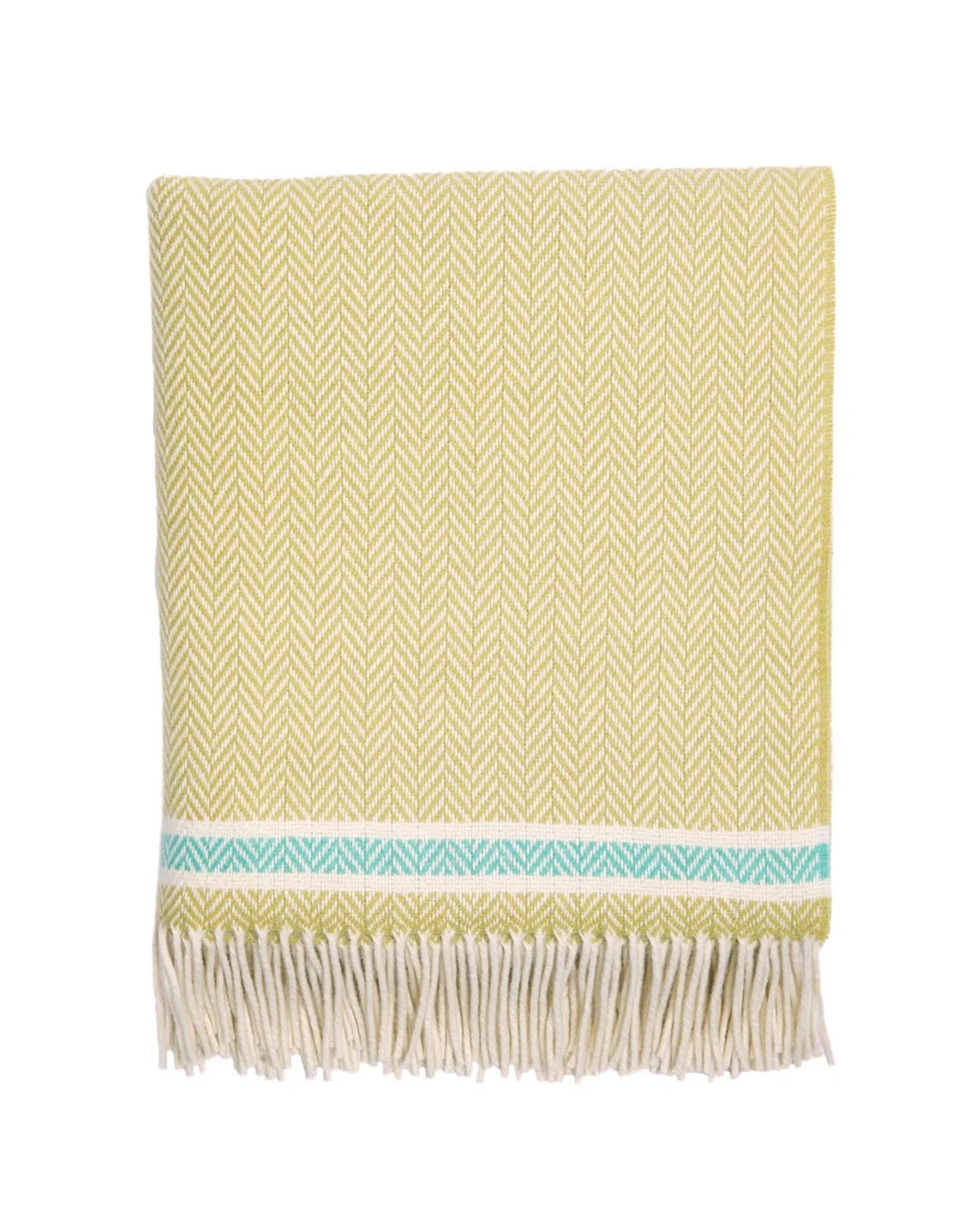 Foxford Silver Strand Cashmere and Lambswool Throw - Image 3