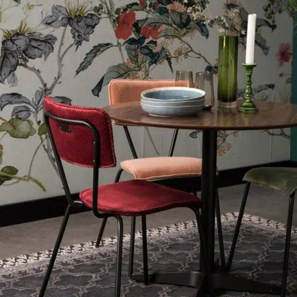 Melonie Bordeaux Chair
