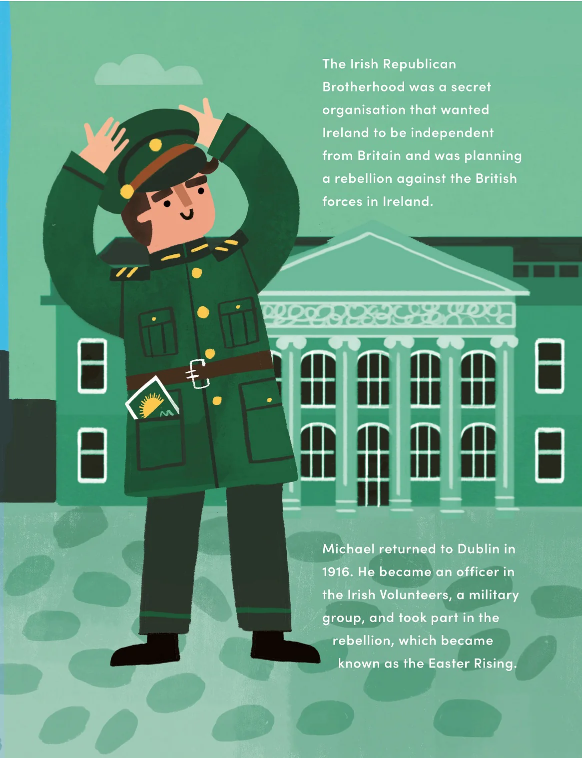 Michael Collins: Soldier and Peacemaker- Children's Book - Image 3
