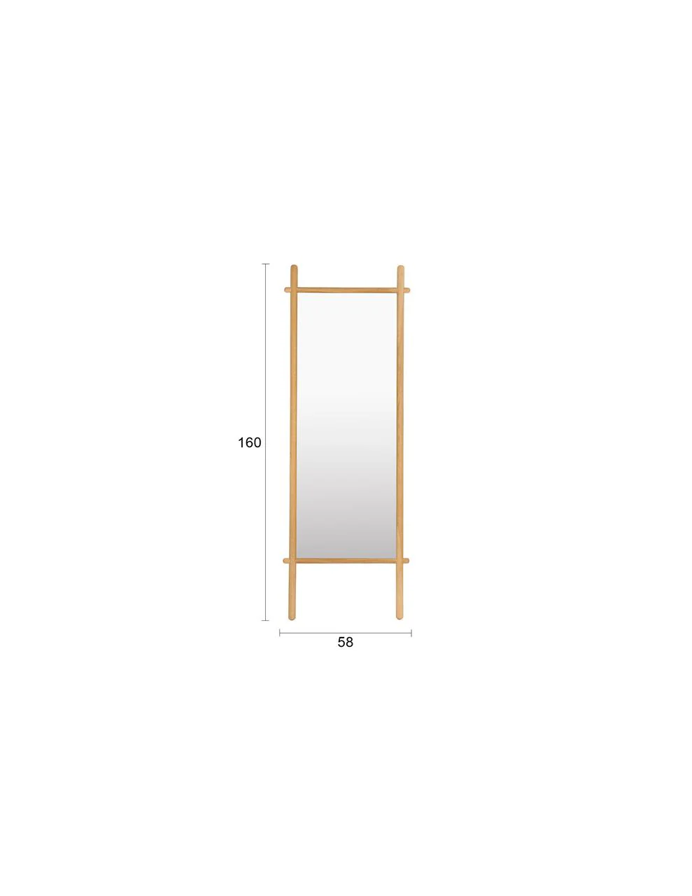 Leaning Mirror Roy - Image 5