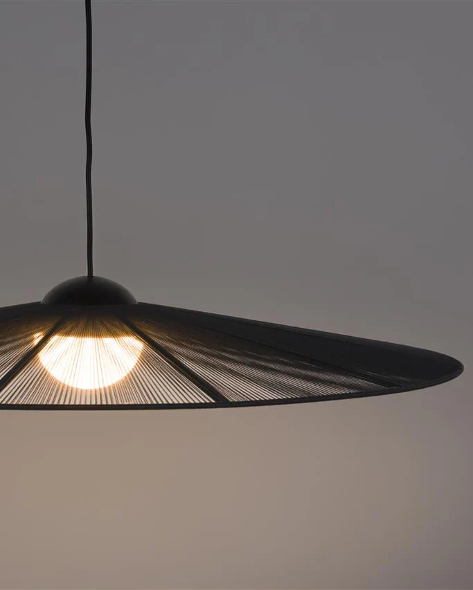 Pendant Light Belle- Large Black