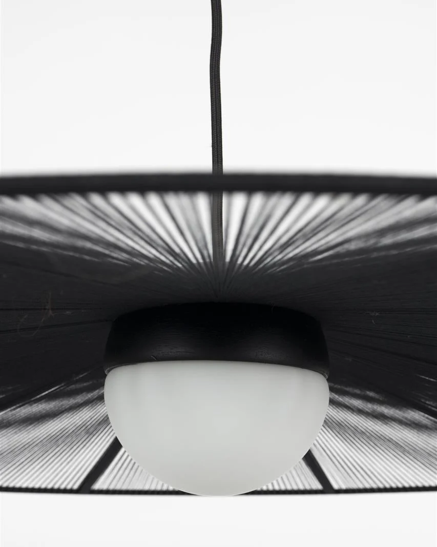 Pendant Light Belle- Large Black - Image 4