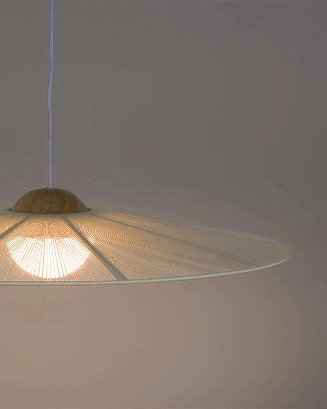 Pendant Light Belle- Small Beige - Image 3