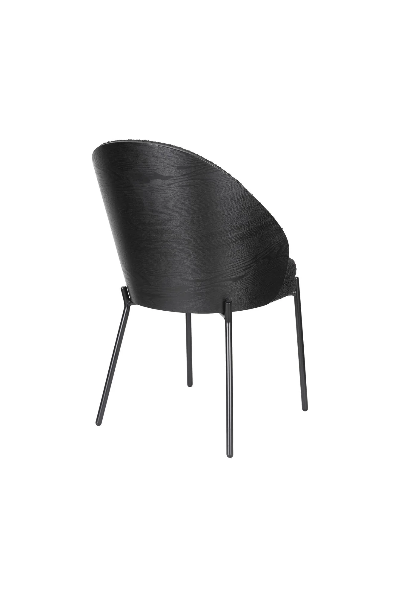 Rodin Chair Bouclé Black - Image 5