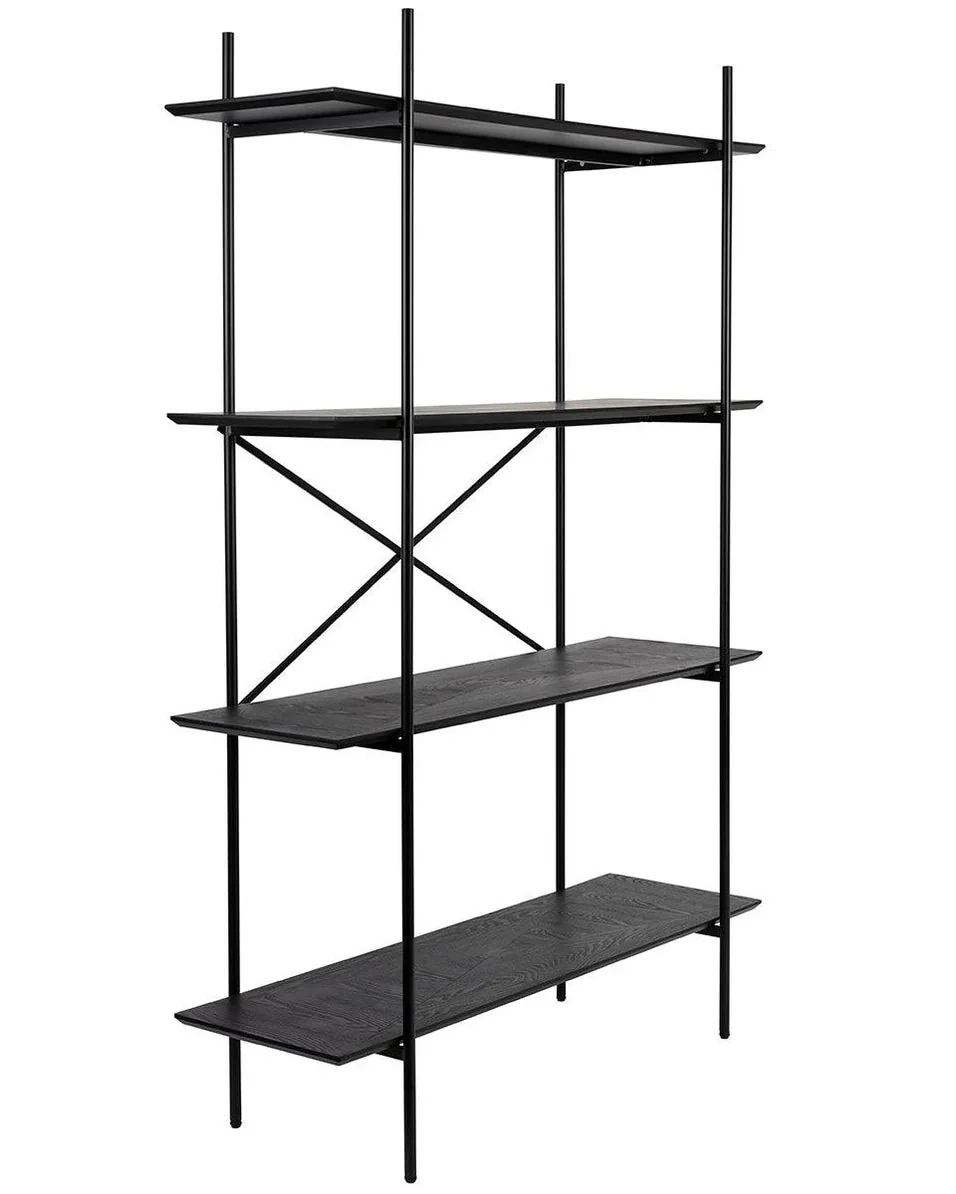 Shelving Unit Jude- Black - Image 3