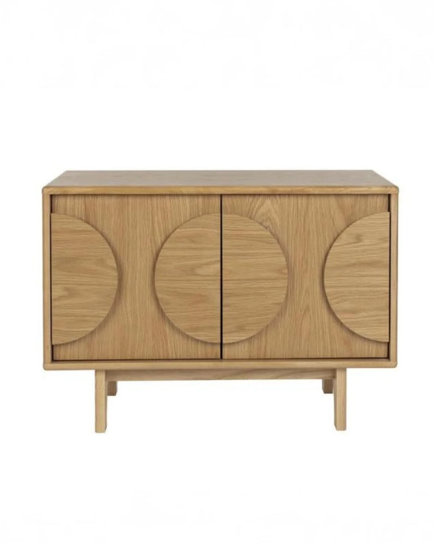 Sideboard Groove 2 Doors- Natural Oak
