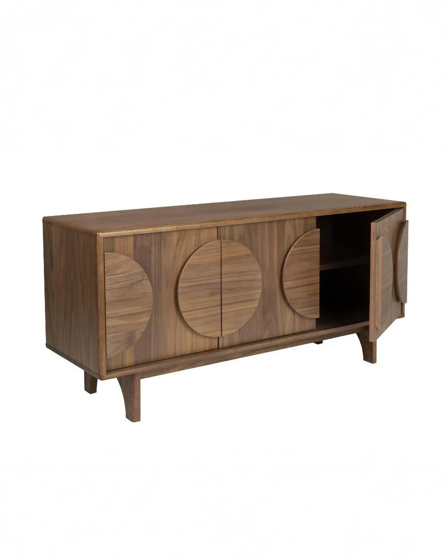 Sideboard Groove 3 Door- Walnut