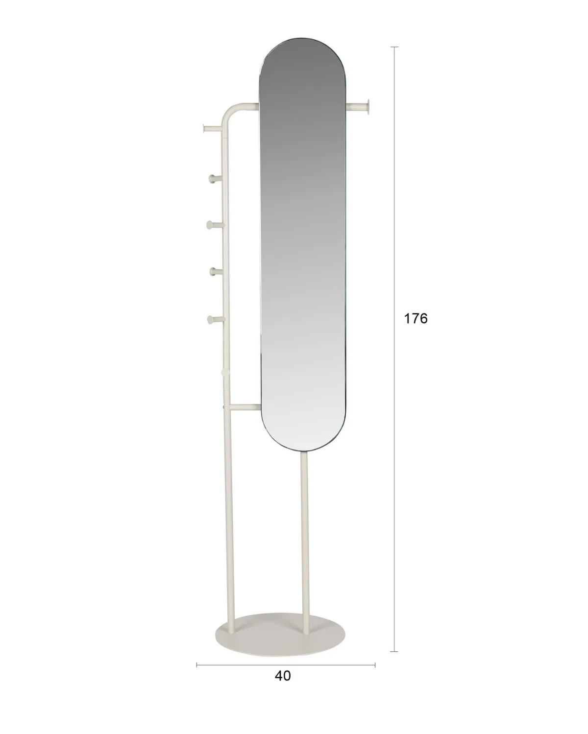 Standing Mirror Vero Beige - Image 4