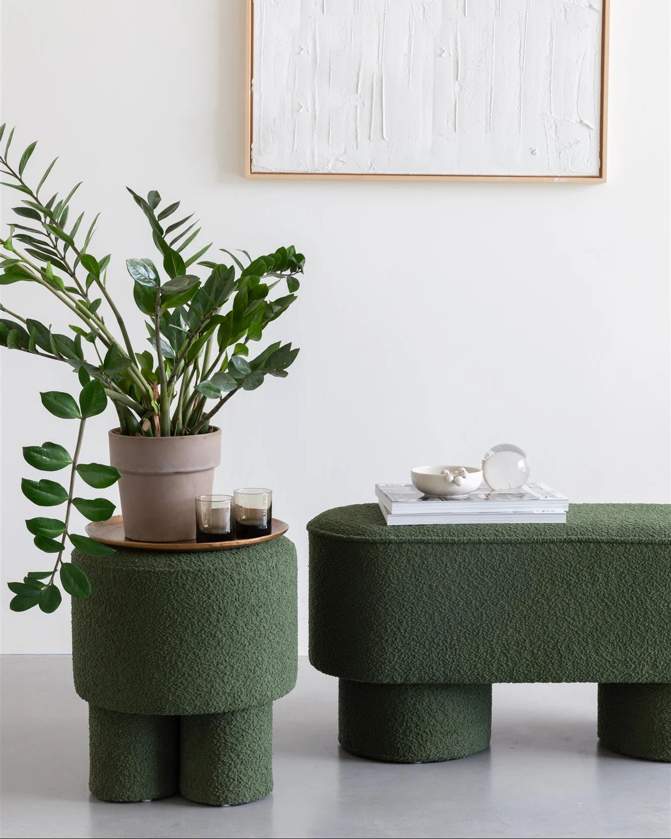 Stool Marcos- Green - Image 2