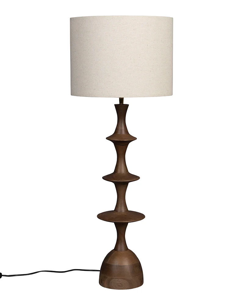Table Lamp Cath Walnut