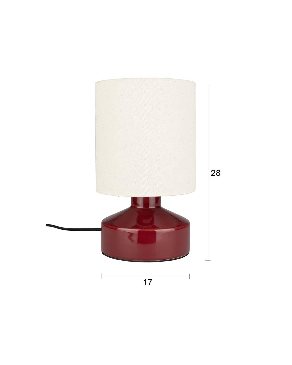 Table Lamp Nook- Red - Image 4