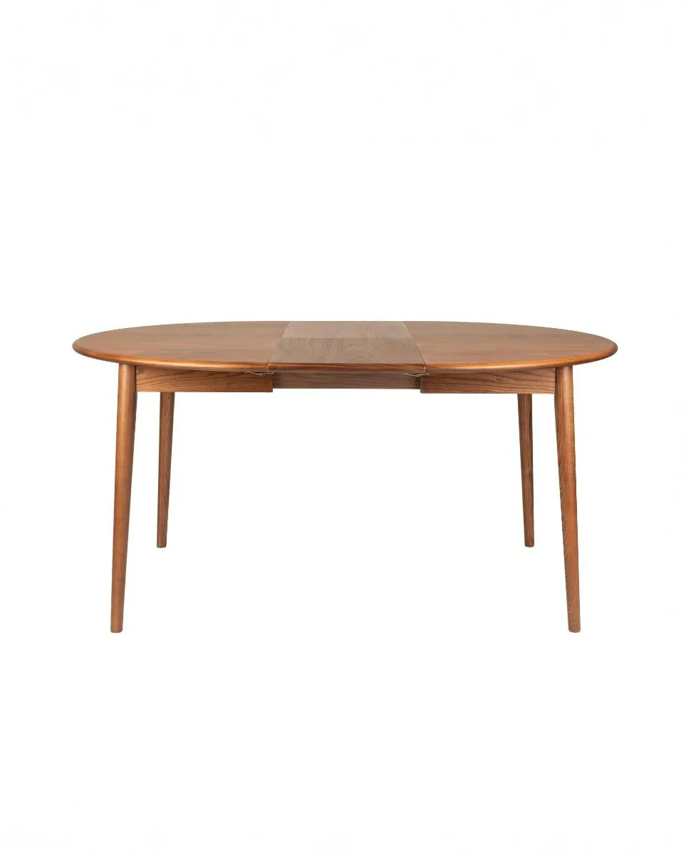 Dining Table Twist Round- Extendable Walnut